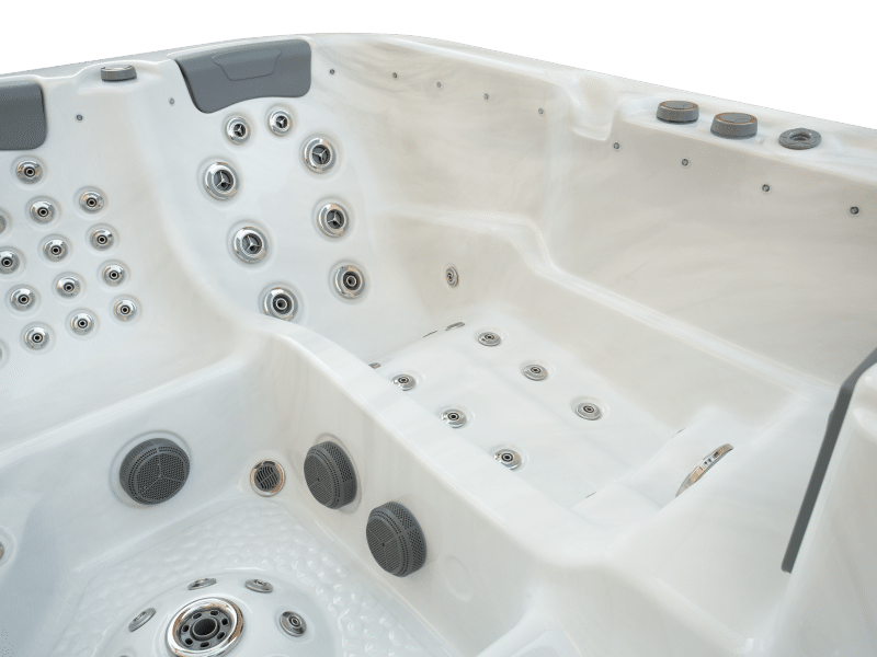 JNJ Spas brilliant series - 838 hvit marmor