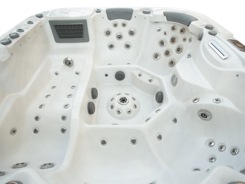 JNJ Spas brilliant series - 838 hvit marmor