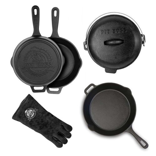 PIT BOSS 6-PIECE CAST IRON STARTER KIT