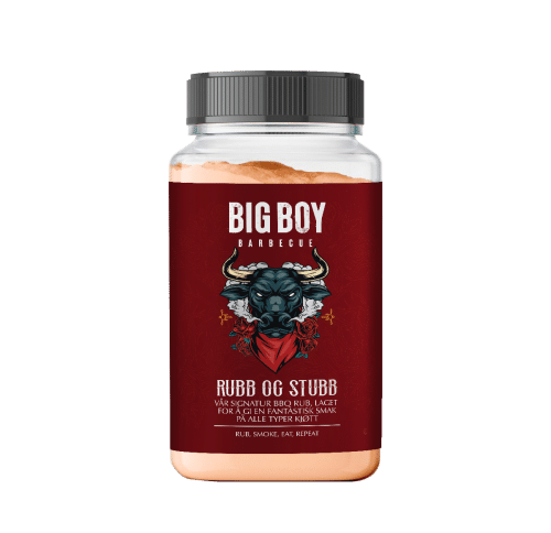 Big Boy BBQ Rubb og Stubb 750gr