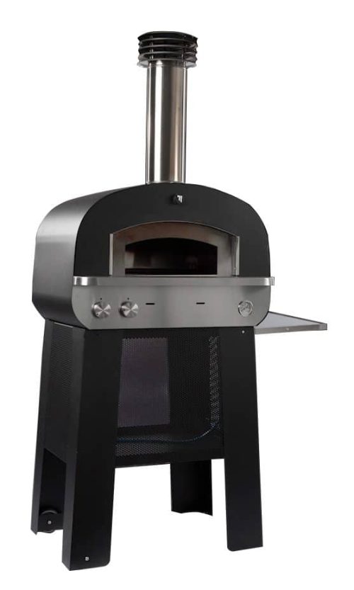 Fontana Piero pizzaovn med understell Gass/Ved