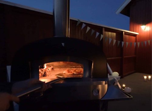 Fontana Piero pizzaovn med understell Gass/Ved - Bilde 3