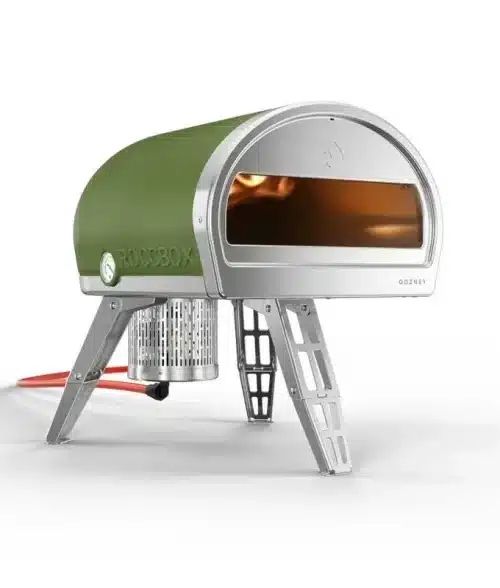 Gozney Roccbox Olive Green pizzaovn på gass