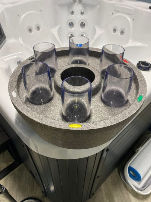 Flytende spabar med plastglass - Bilde 2
