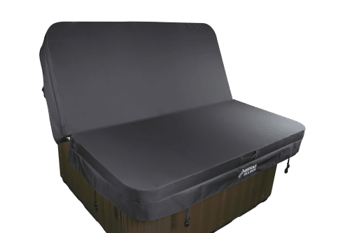 Lokk 220x220 cm (20 radius - JNJ 800 series) - Sort farge i weathershield stoff