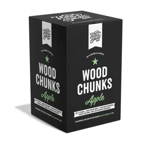 HOLY SMOKE BBQ SMOKE WOOD CHUNKS APPLE 3KG