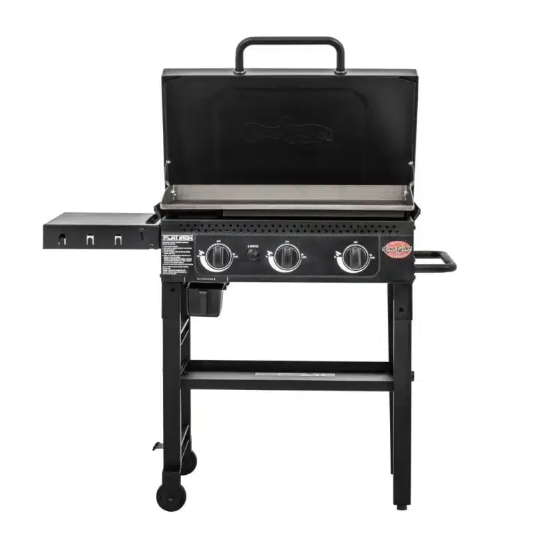 Char-griller® - Flat Iron™ 3 Burner Gas Griddle / Plancha (no regulator)