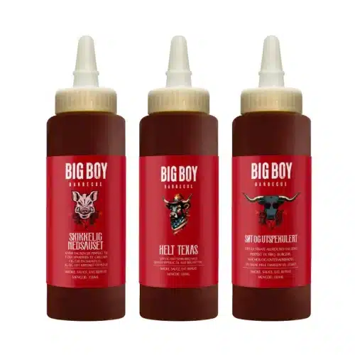Big Boy BBQ - BBQ Saus Pakke