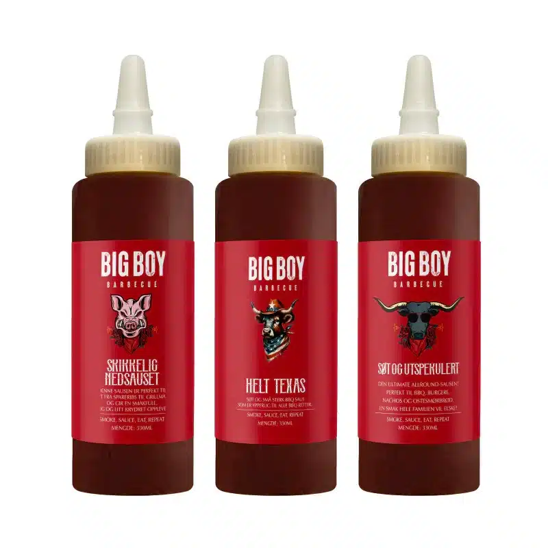 Big Boy BBQ - BBQ Saus Pakke