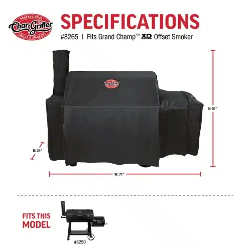 Char-Griller Grand Champ™ 8250 Grill Cover - Bilde 2