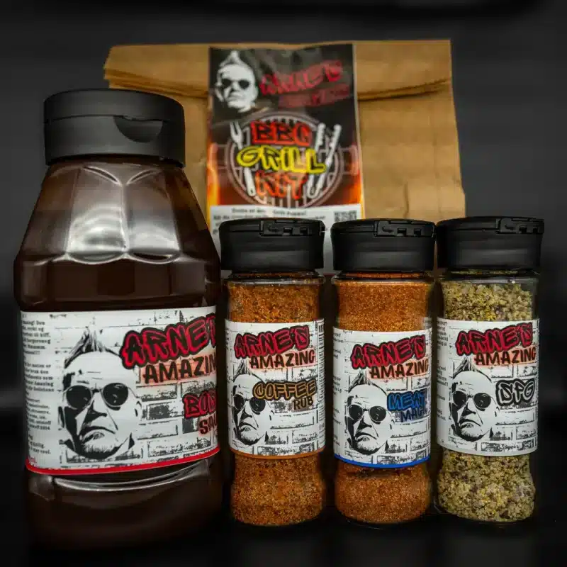 ARNE’S AMAZING BBQ GRILL KIT
