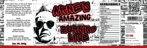 Arne`s Amazing Burning Love 210gr - Bilde 2