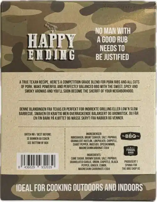 The Missing Link Happy Ending Pork & Rib Rub 400g - Bilde 2