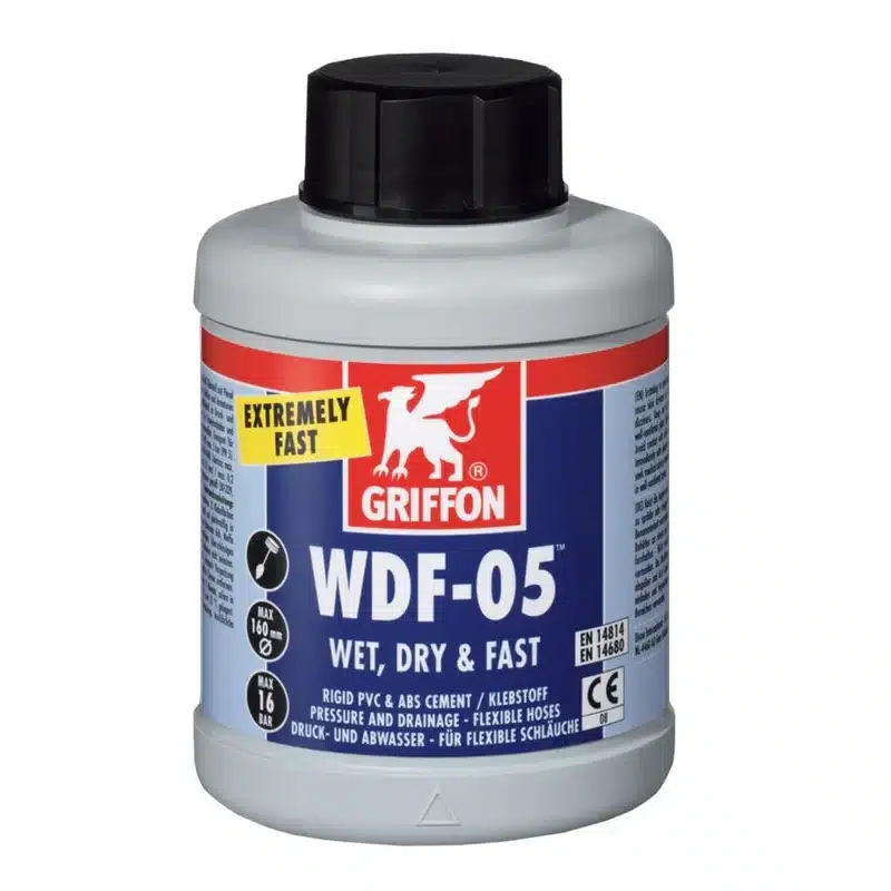 Griffon WDF-05 Fast PVC Glue (Pipe Cement) 500ml