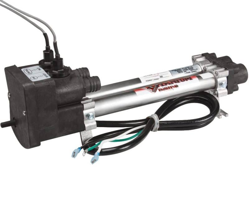 HydroQuip No-Fault heater with flow switch