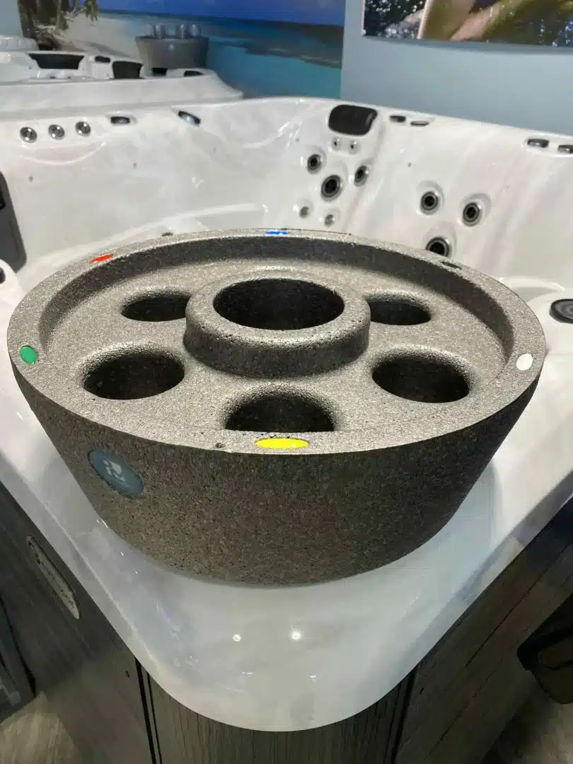 Flytende Spabar til boblebad med fargekoder (Uten glass)