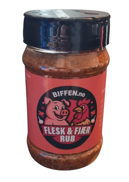 Biffen's Flesk & fjær Rub