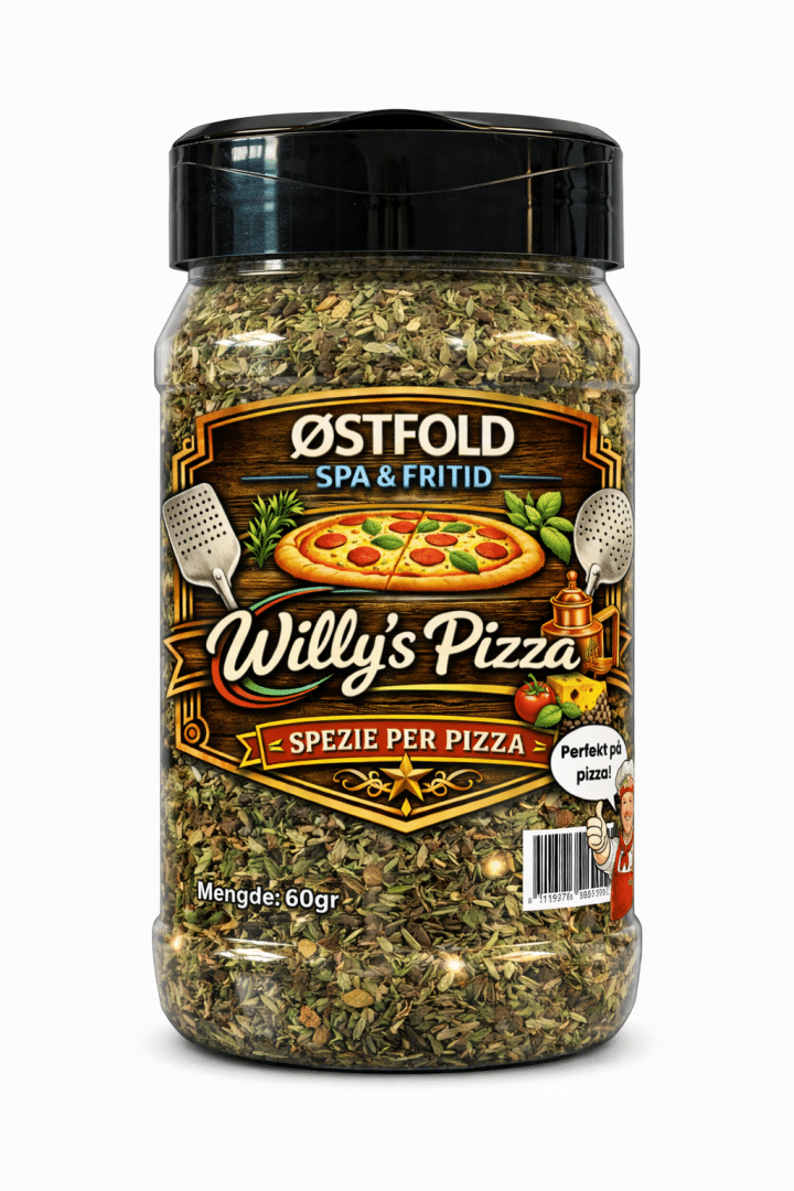 Østfold Spa & Willy's Pizza - Specie per pizza krydder