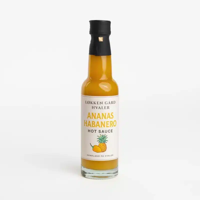 Alternative view of Ananas Habanero hot sauce - Løkken Gård Hvaler