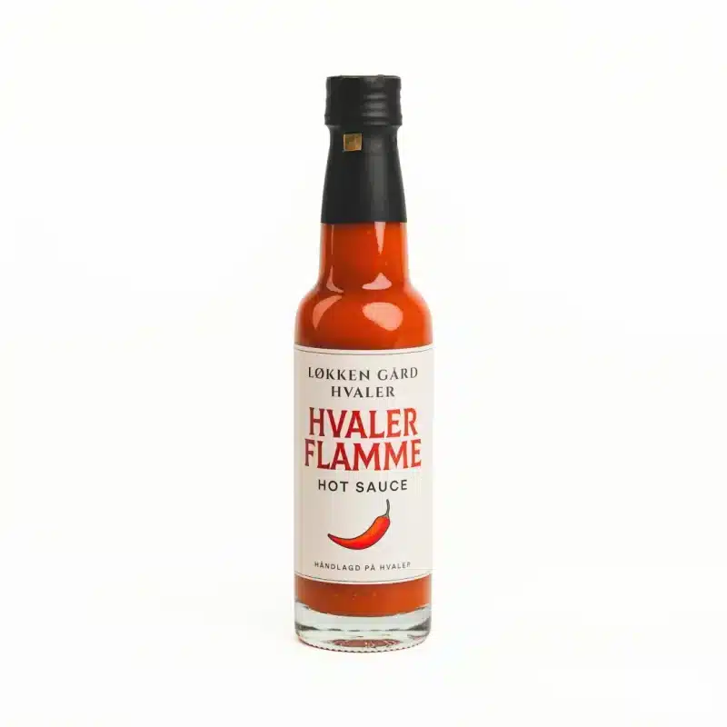 Alternative view of Hvaler flamme hot sauce - Løkken Gård Hvaler