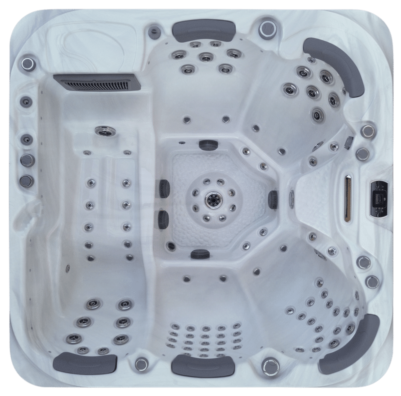 JNJ Spas brilliant series - 838 hvit marmor