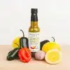 Lemon Garlic hot sauce - Løkken Gård Hvaler