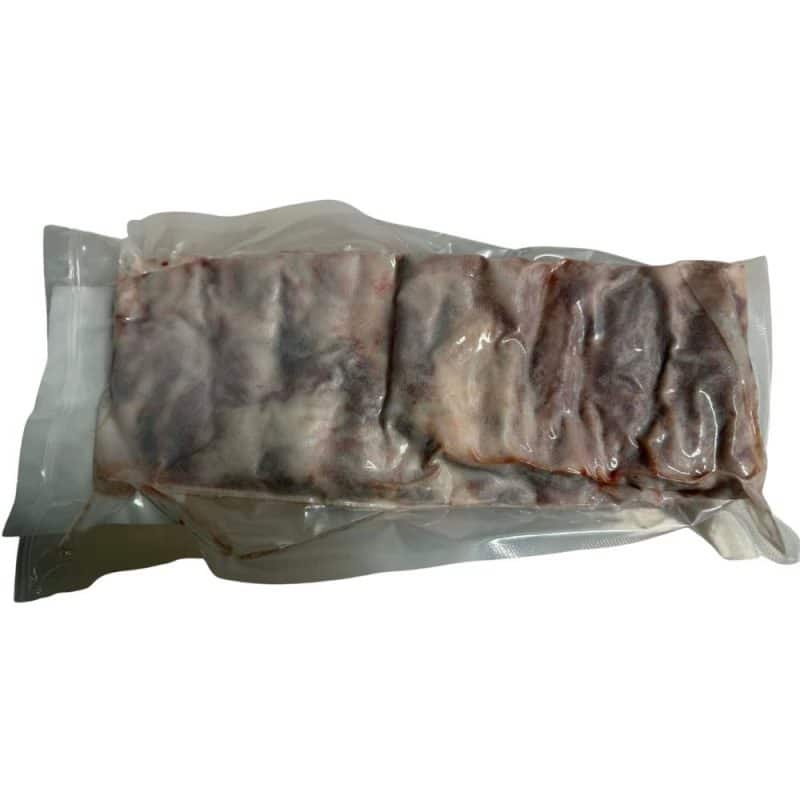 Alternative view of Ibérico Costilla spareribs