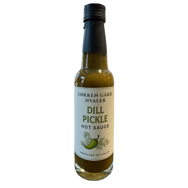Dill Pickle hot sauce - Løkken Gård Hvaler