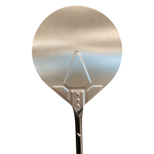 Rund pizza peeler i rustfritt stål - Willy pizza