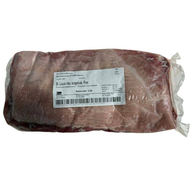 St.Louis Spareribs Prima Jæren
