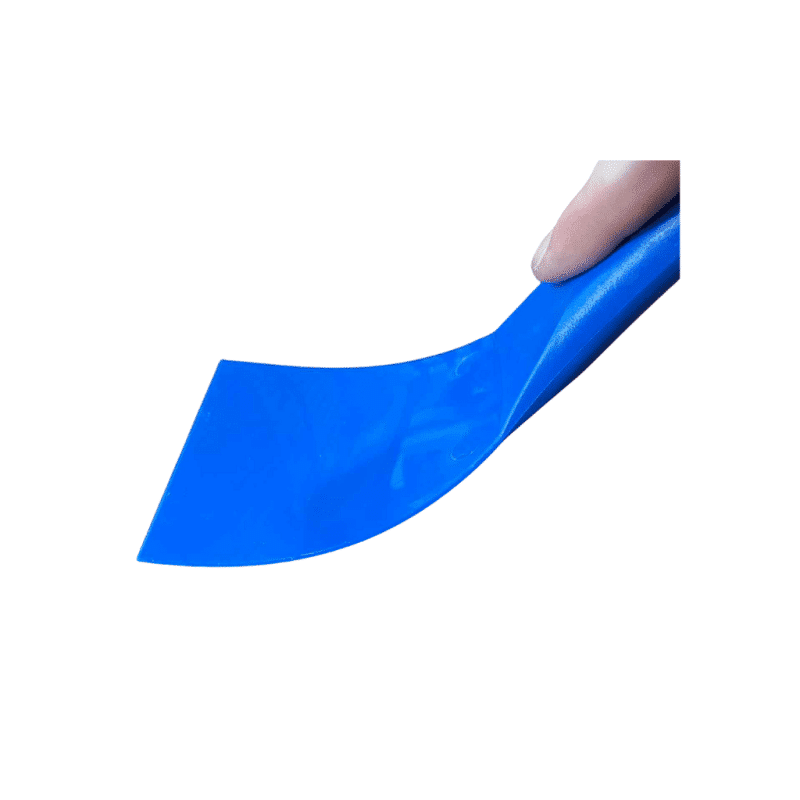 Alternative view of Fleksibel deigspade i blå farge - Willy pizza