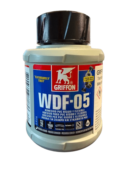 Griffon WDF-05 Fast PVC Glue (Pipe Cement) 250ml