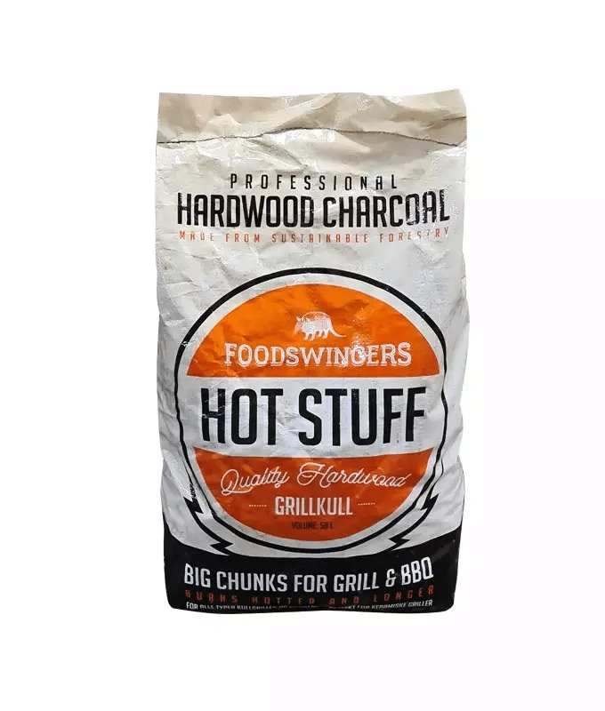 Grillkull "Hot Stuff", OAK, FSC, 10 kg