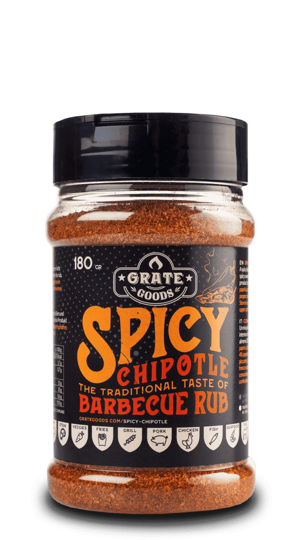 Spicy Chipotle bbq krydder - 180gr