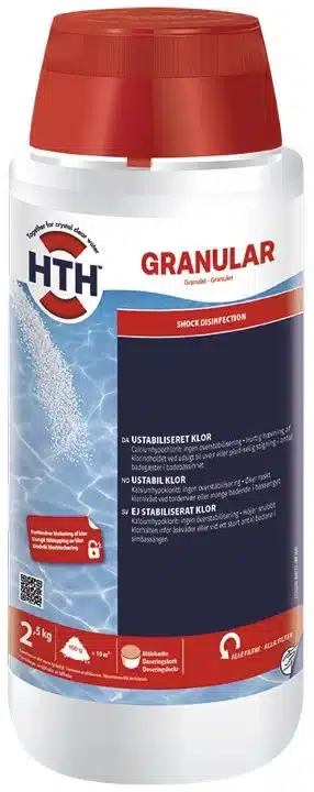 HTH Klorgranular 2,5 kg