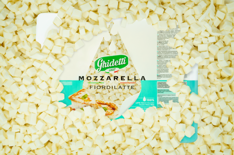 Ghidetti Mozzarella Cubetti Ost (3 kg bx)